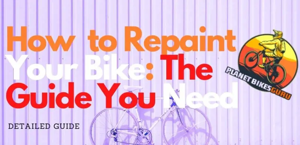 How to repaint your bike